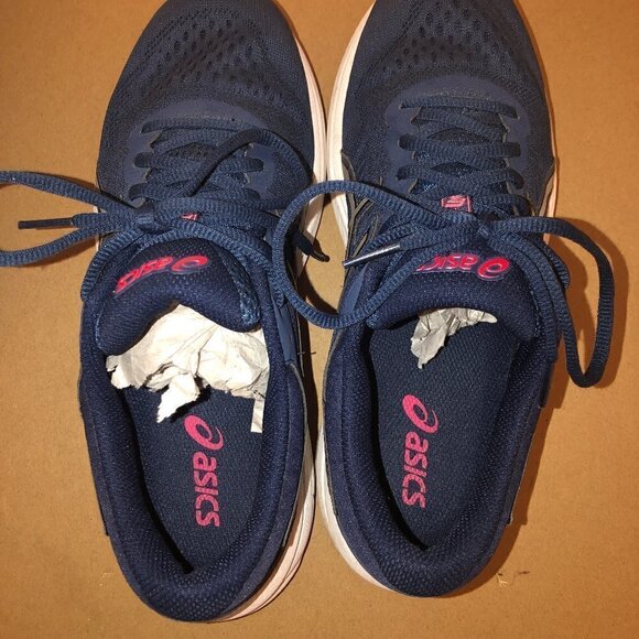 ASIC Sneaker Women's Size 9 Blue Frequent Trail Running Shoes With Box T7A9N - Picture 5 of 12